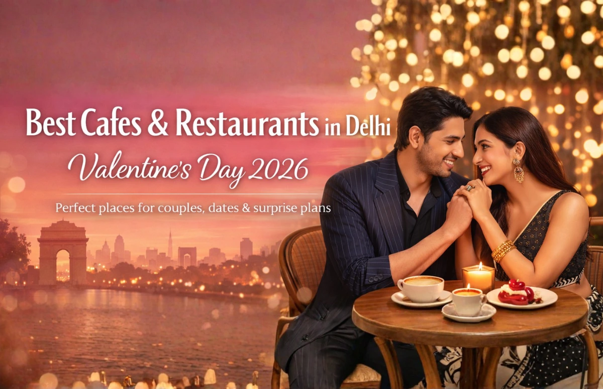 Best Cafes and Restaurants in Delhi for Valentine’s Day 2026 - The ...