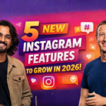 5 New Instagram Features to Grow in 2026 5 Instagram features Blog Banner